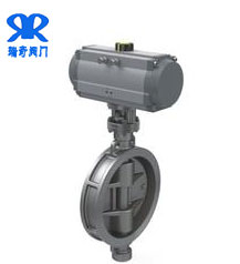 硬密封對夾氣動<a href='http://dwhuizhou.cn/Product/diefa/' target='_blank'>蝶閥</a>